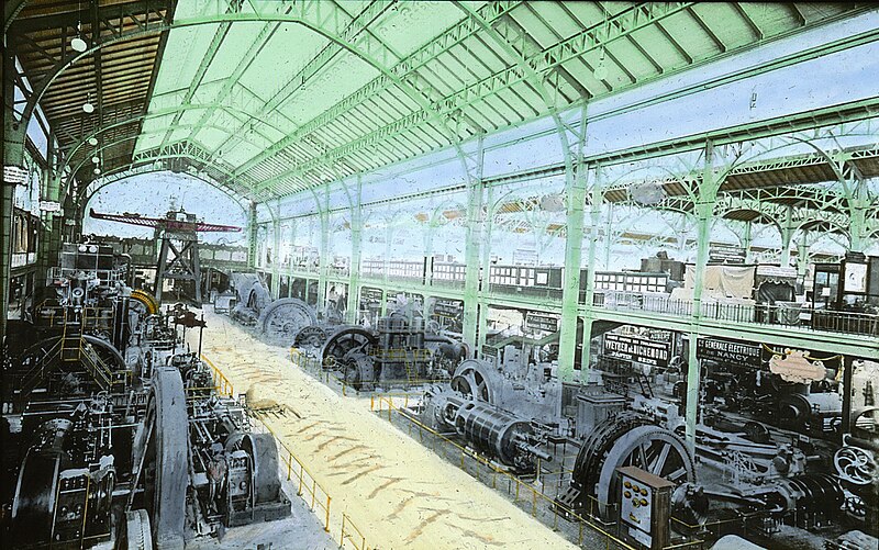 File:Paris Exposition Machinery Section, Paris, France, 1900.jpg