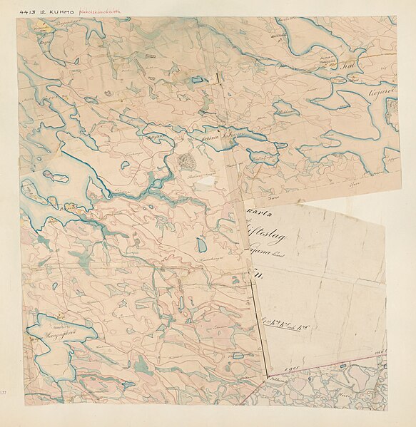 File:Parish map of Kuhmo, Sotkamo in Finland, square 4413 12.jpg