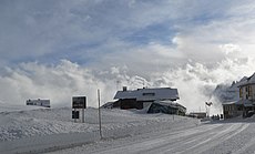 Il passo Pordoi in inverno