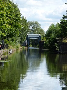 Sezione del canale a Patricroft