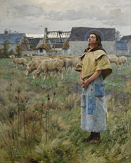 Sint-Genoveva (Charles Sprague Pearce, 1851–1914).