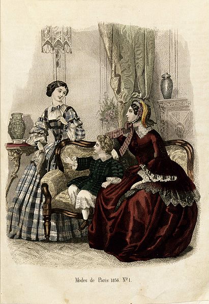 File:Penelope- Nyaste journal för damer 1856, illustration nr 1.jpg