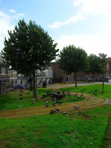 File:Pigeons, St Peters Street - geograph.org.uk - 251816.jpg