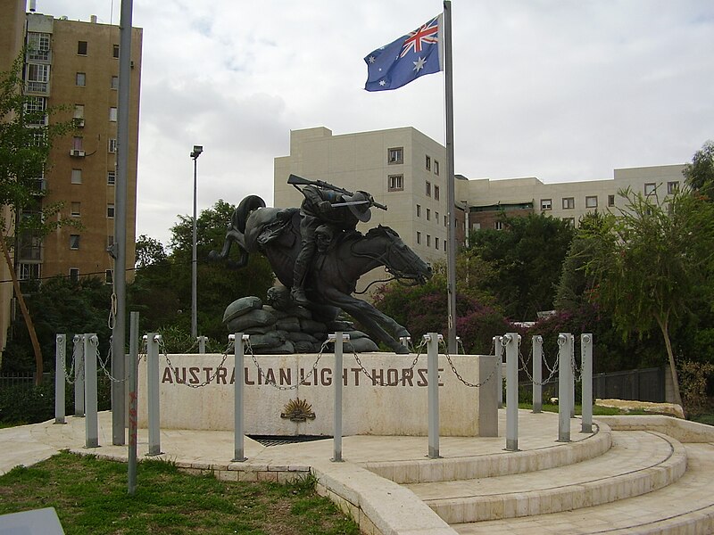 File:PikiWiki Israel 10412 australian light horse monument in beer sheva.jpg