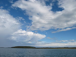 Looking across Porpoise Bay to South Head Porpoise Bay.jpg