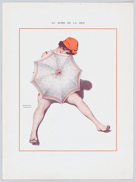 File:Portfolio with plates from "De la Brune à la Blonde" and other designs by Raphael Kirchner MET DP861944.jpg