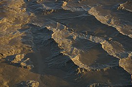 Mud outside the Portishead Marina