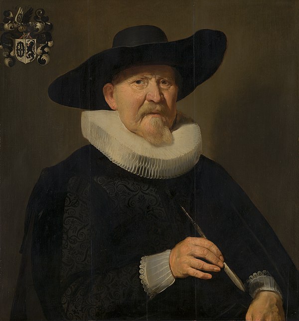 Portrait of the assayer Hans van Hogendorp, by Thomas de Keyser (1636).