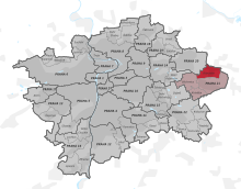 Districtul municipal Praga Klánovice.svg