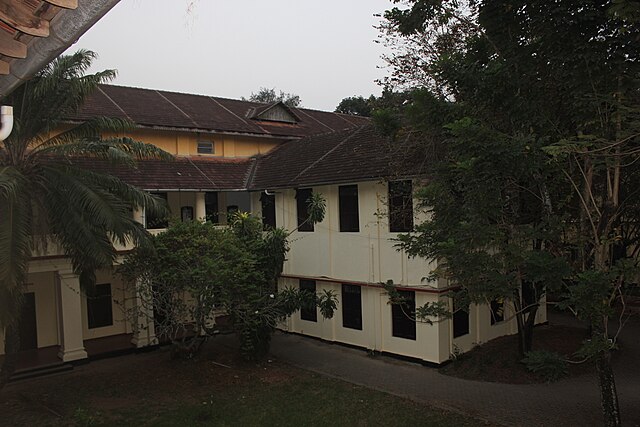 Old building that houses the Principal's Office at Maharaja's College