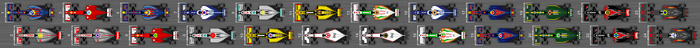 Foto del diagrama de la cuadrícula de clasificación del Gran Premio