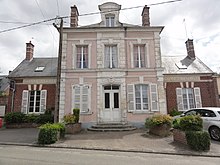 Quierzy (Aisne) mairie-école.JPG