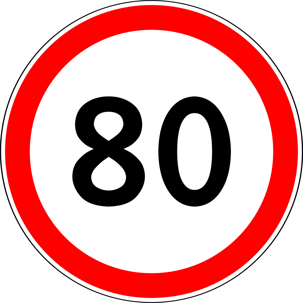Дорожный знак 3.24 80. 3.24. Ограничение максимальной скорости (40 км). Знак ограничение максимальной скорости 80. Дорожный знак 3 24 ограничение скорости.
