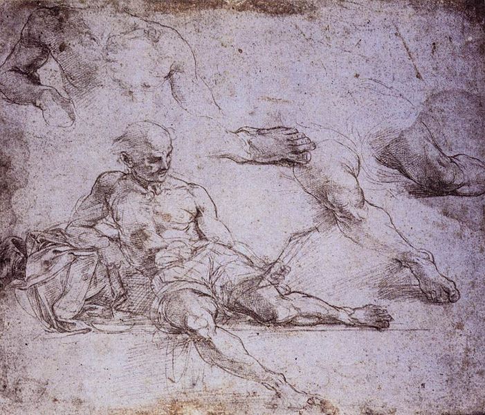 File:Raffaello Sanzio - Study of Diogenes for the School of Athens - WGA18927.jpg