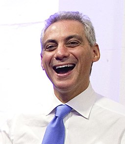 Rahm Emanuel introduced Spahn to Barack Obama Rahm Emanuel 2016.jpg