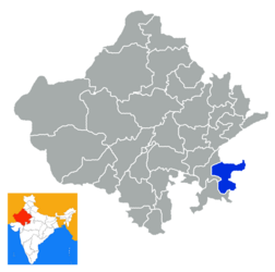 Distretto di Baran – Mappa