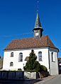 1766 wurde die kleine Kirche Raperswilen anstelle der alten Kapelle errichtet.