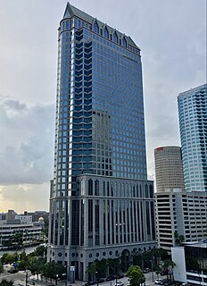 100 North Tampa Skyscraper in Tampa, Florida