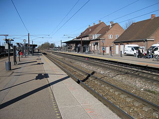 <span class="mw-page-title-main">Ringsted railway station</span> Railway station in Ringsted Municipality, Denmark