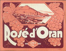 Rosé d'Oran 12 ° 1925.jpg