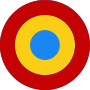 Thumbnail for File:Roundel of Romania WW1.svg