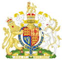 Coat of arms of United Kingdom.