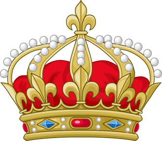 File:Royal Crown of France (accurate red bonnet).svg