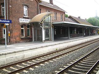 Buxtehude station railway station in Germany