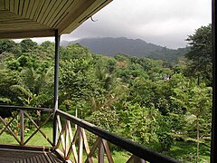 Panorama sur la vallée.