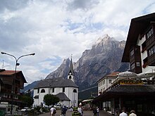 Panoramica dal centro del paese