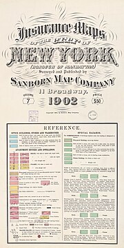 Miniatuur voor Bestand:Sanborn V. 7 title page publ. 1902.jpg