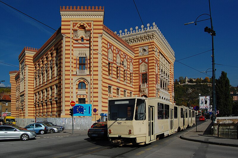 File:Sarajevo Tram-302 Line-5 2013-10-14.jpg
