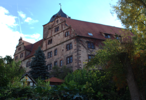 The back of the gable of the Vorderburg