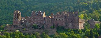 Château de Heidelberg.