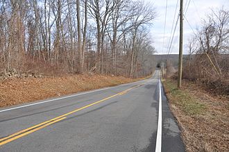 Another stretch of Palmer Road, in 2016 ScotlandCT PalmerRoadRochambeauRoute 2.jpg