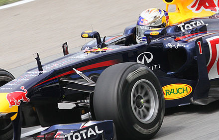 Les Red Bull Racing se classent première et quatrième de la course.