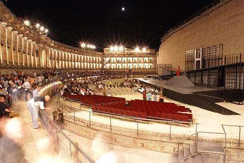 Auditorium der Arena Sferisterio