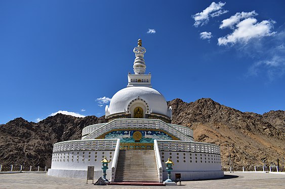 Shanti Stupa, Leh, Ladakh Photographer: ClickAR89