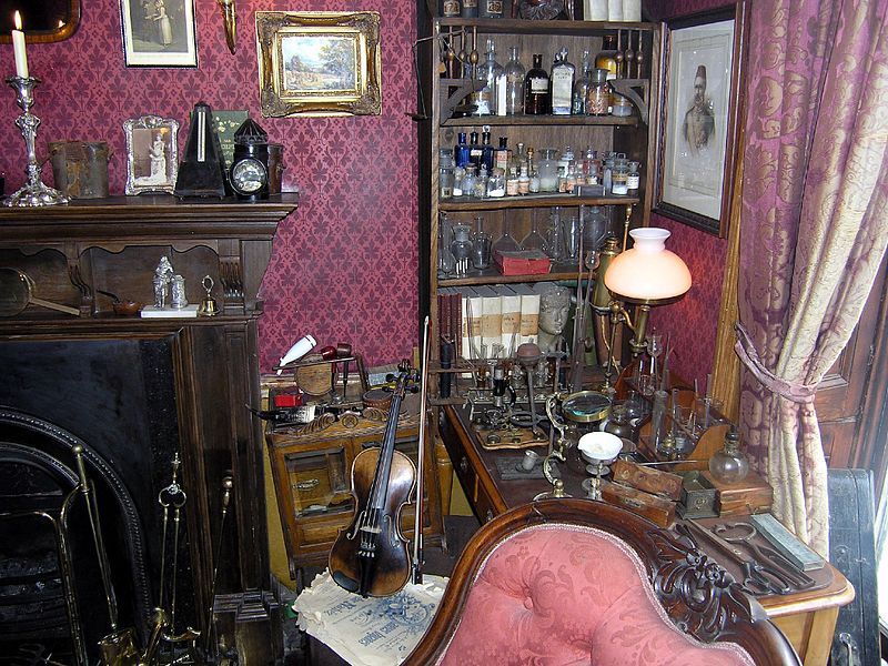 File:Sherlock Holmes Museum Study 1.jpg