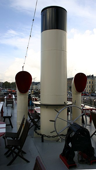 The chimney and wheel of Relandersgrund. Shipchimney.jpg