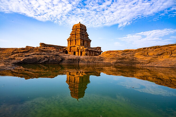 Shivalaya, Badami fort, Karnataka Photographer: Bansode Mahesh