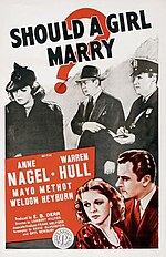 Thumbnail for Should a Girl Marry? (1939 film)