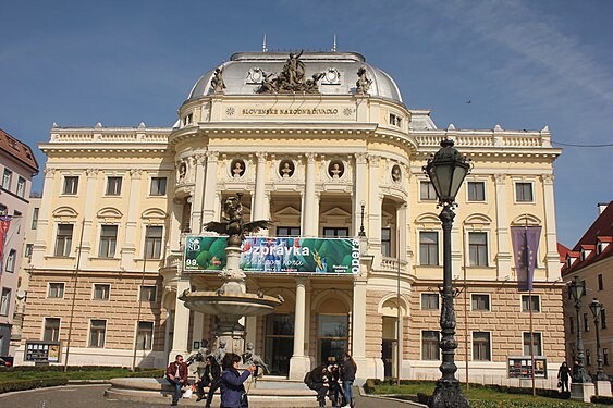 Slovak National Theatre in Bratislava