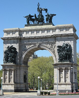 <span class="mw-page-title-main">Soldiers' and Sailors' Arch</span> Triumphal arch in Brooklyn, New York, U.S.