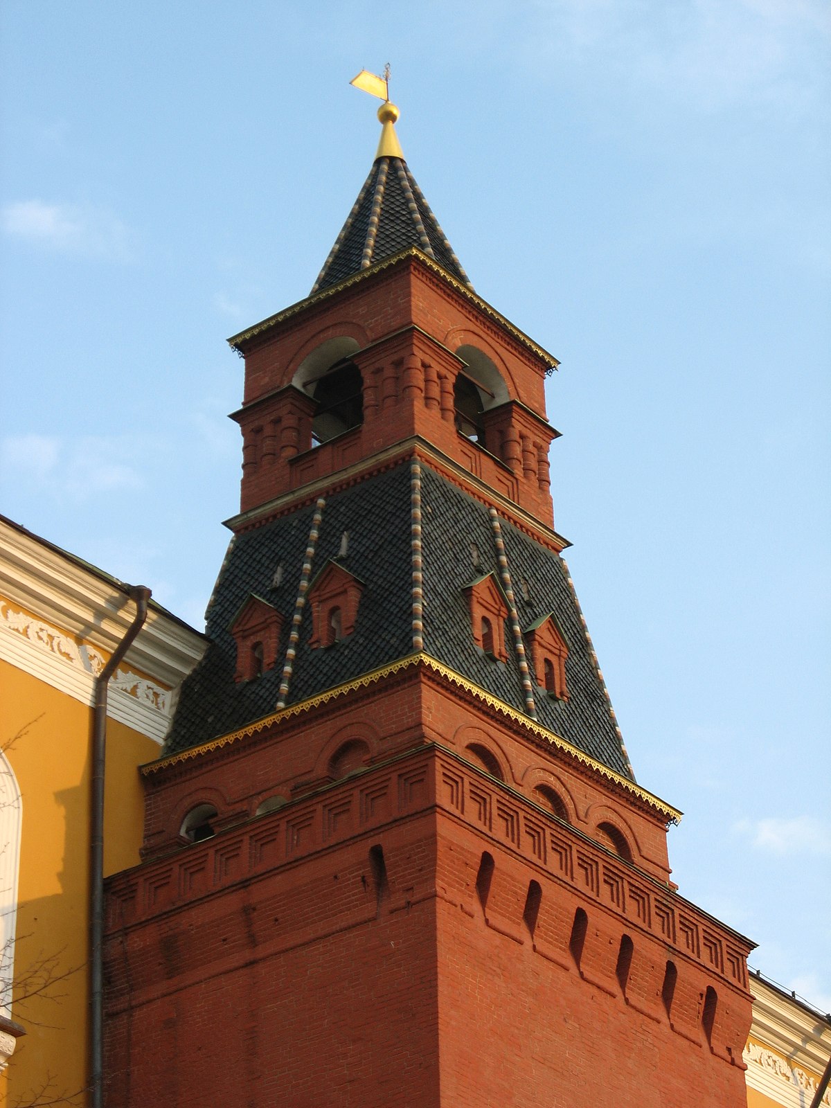 набатная башня московского кремля