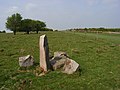 Standing stone and gallop, Overton Down