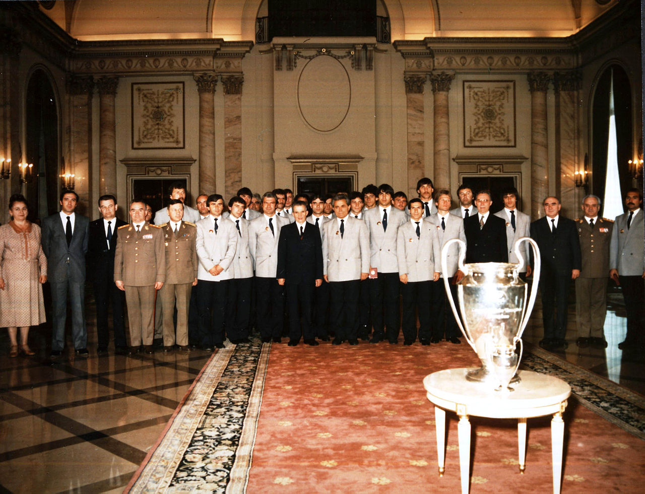 Steaua Bucureşti football team wins the European Champions Cup - Muzeul  Amintirilor din Comunism