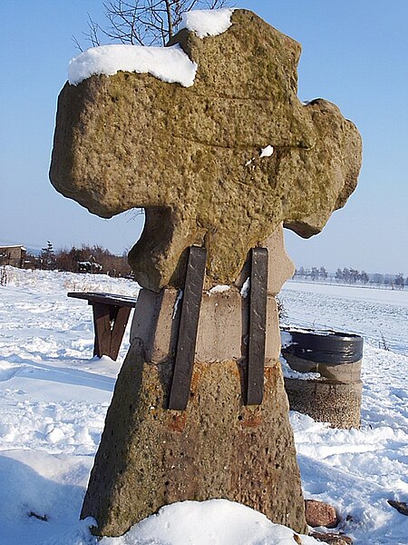 Steinkreuz in Möringen, Altmark