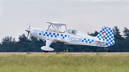 English: Private Stolp SA-300 Starduster (reg. F-PFJP, cn 265) at ILA Berlin Air Show 2016.