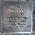 Stolperstein für Izak Vos